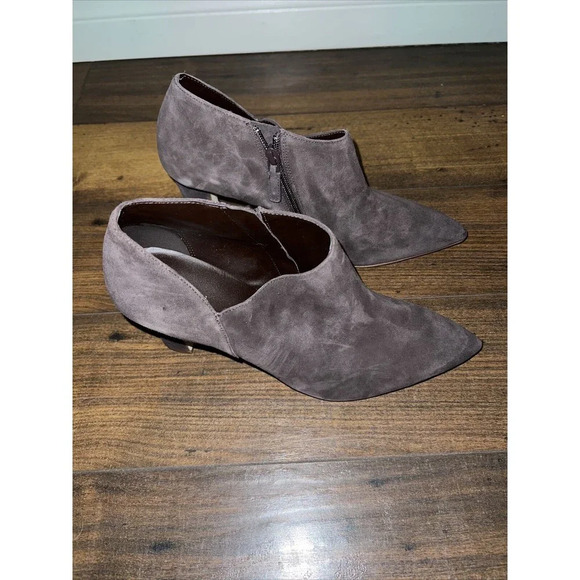Cole Haan Vestry Bootie Brown Suede  Booties Womens Size 11B - Picture 3 of 7